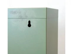 Zapatero Pisa de 6 puertas en metal verde. Se entrega montado.