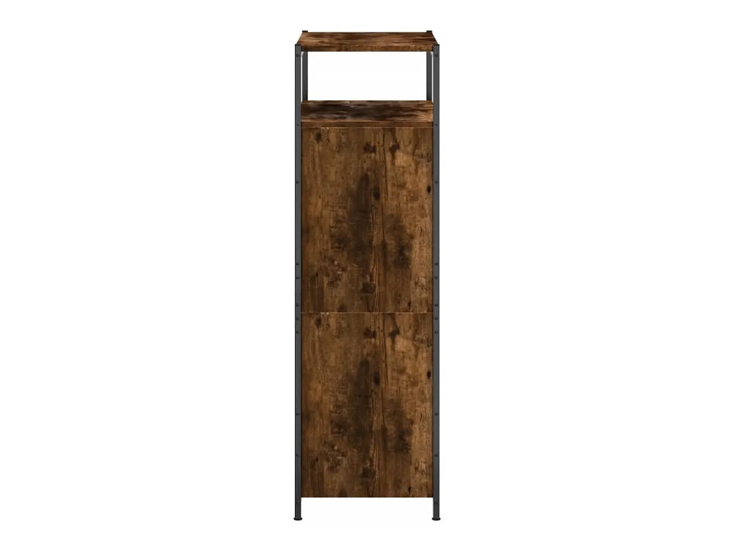 Zapatero roble ahumado 60x34x112 cm madera de ingeniería