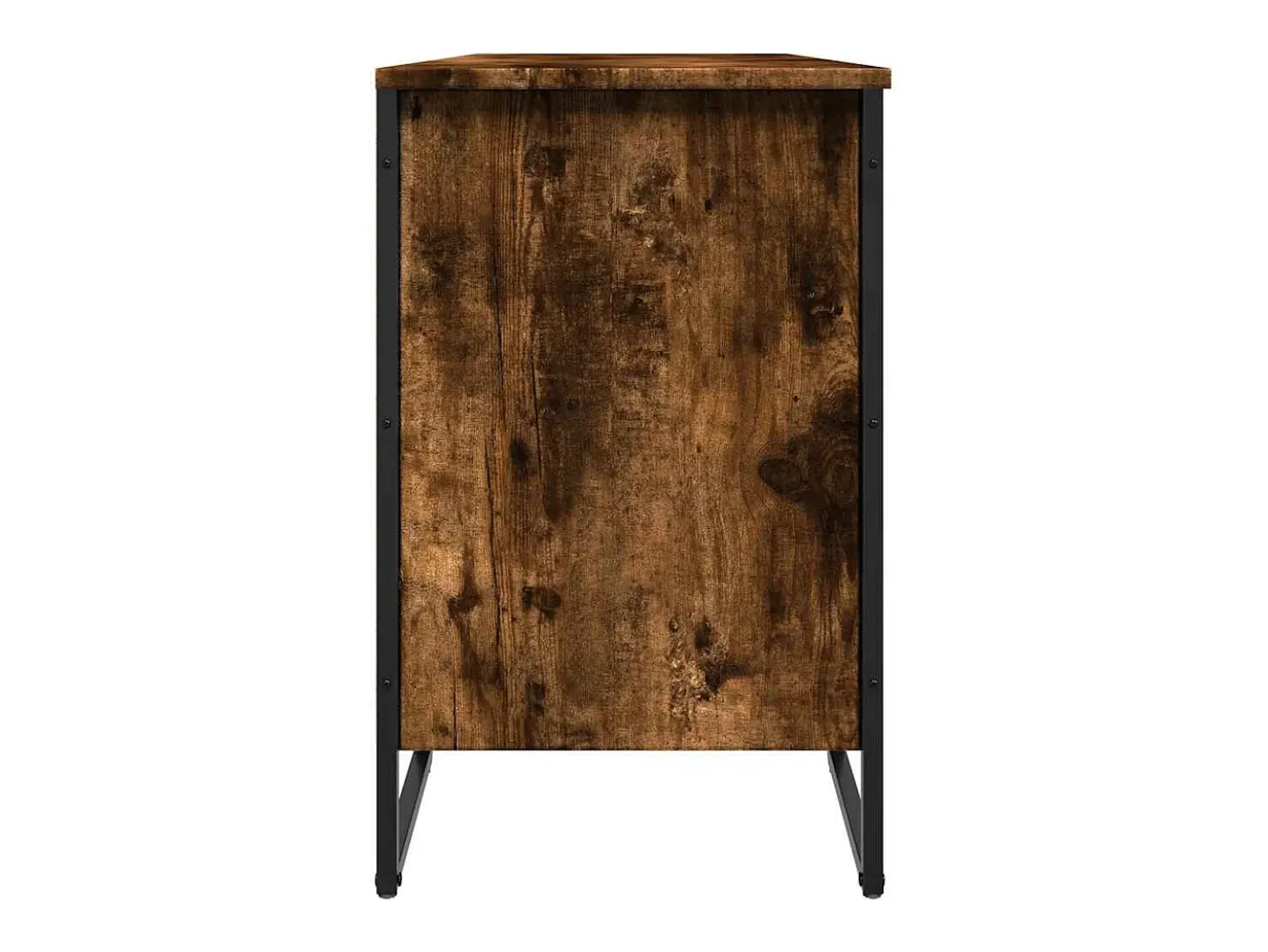 Zapatero roble ahumado 90x38x61,5 cm madera de ingeniería