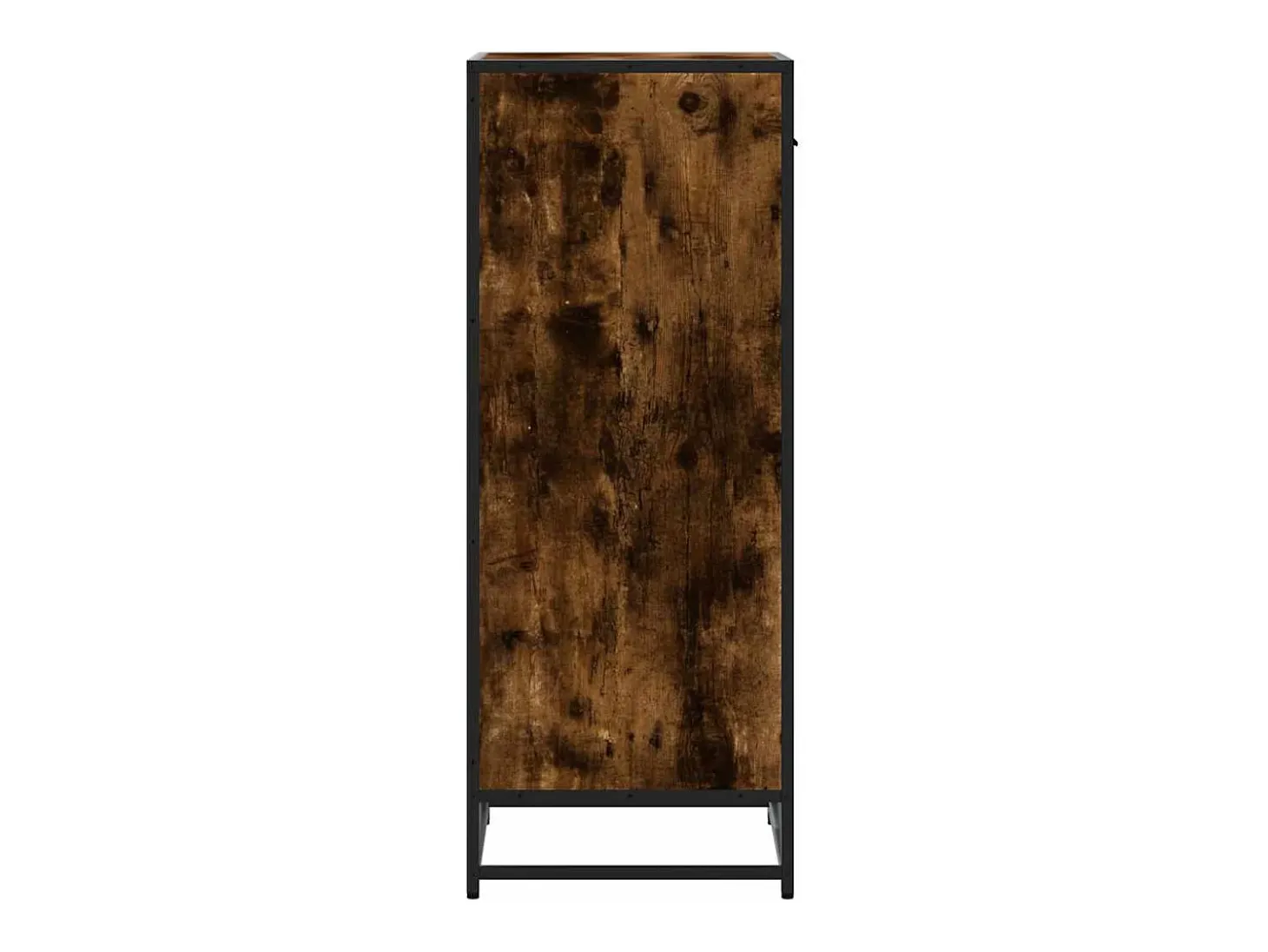 Zapatero roble ahumado 48x38x97,5 cm madera de ingeniería