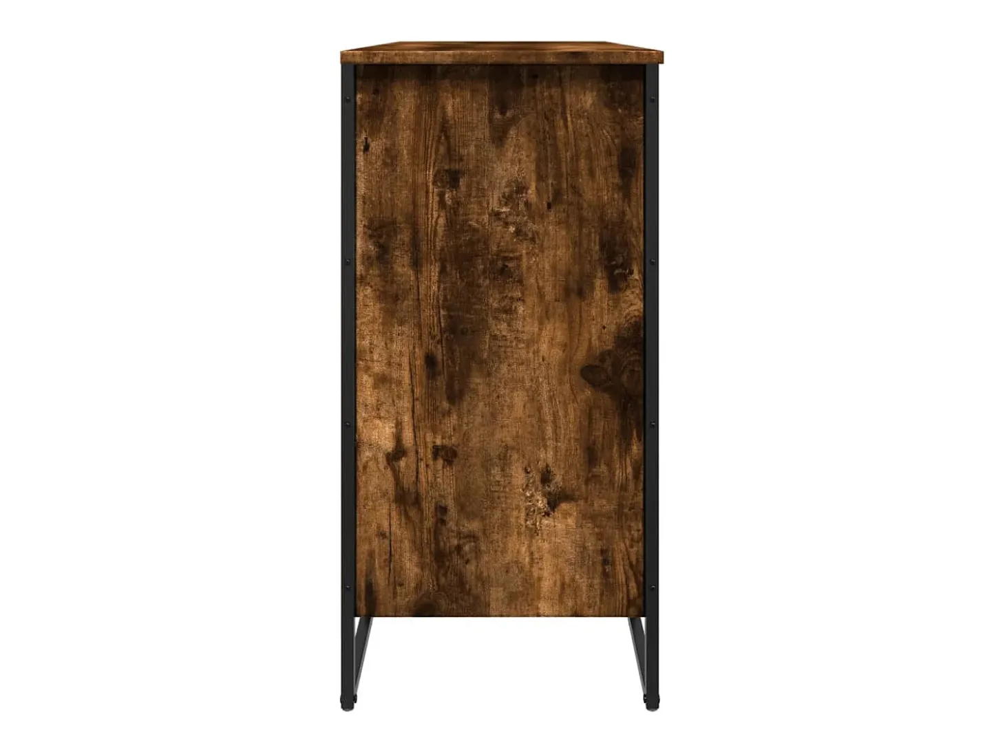 Zapatero roble ahumado 80x38x78 cm madera de ingeniería