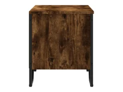 Zapatero roble ahumado 90x38x45,5 cm madera de ingeniería