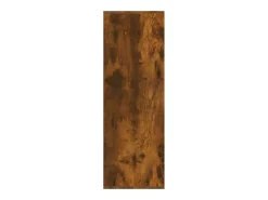 Zapatero roble ahumado 54x34x100,5 cm