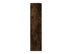 Zapatero roble ahumado 80x21x87,5 cm madera de ingeniería