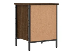 Zapatero roble marrón 38x35x50 cm madera de ingeniería
