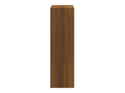 Zapatero Roble marrón 63x24x81 cm Madera de ingeniería