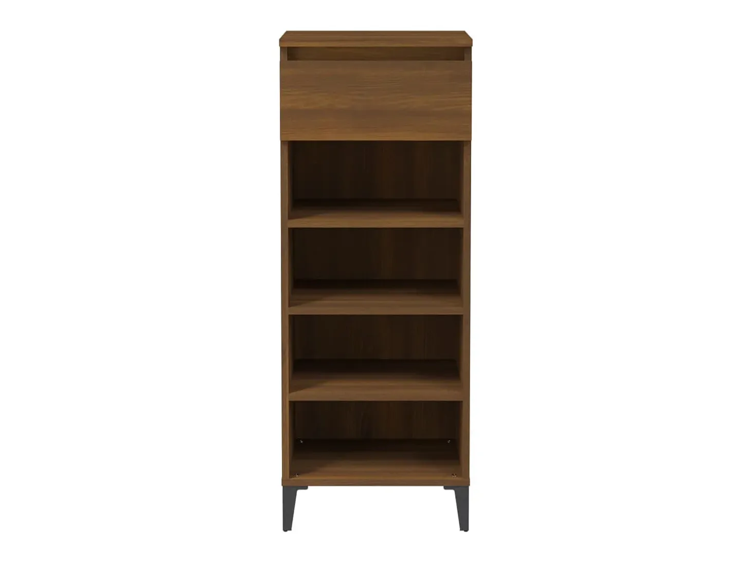 Zapatero Roble marrón 40x36x105 cm Madera de ingeniería