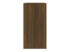 Zapatero Roble marrón 60x35x70 cm Madera de ingeniería