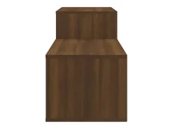 Zapatero Roble marrón 150x35x45cm Madera de ingeniería
