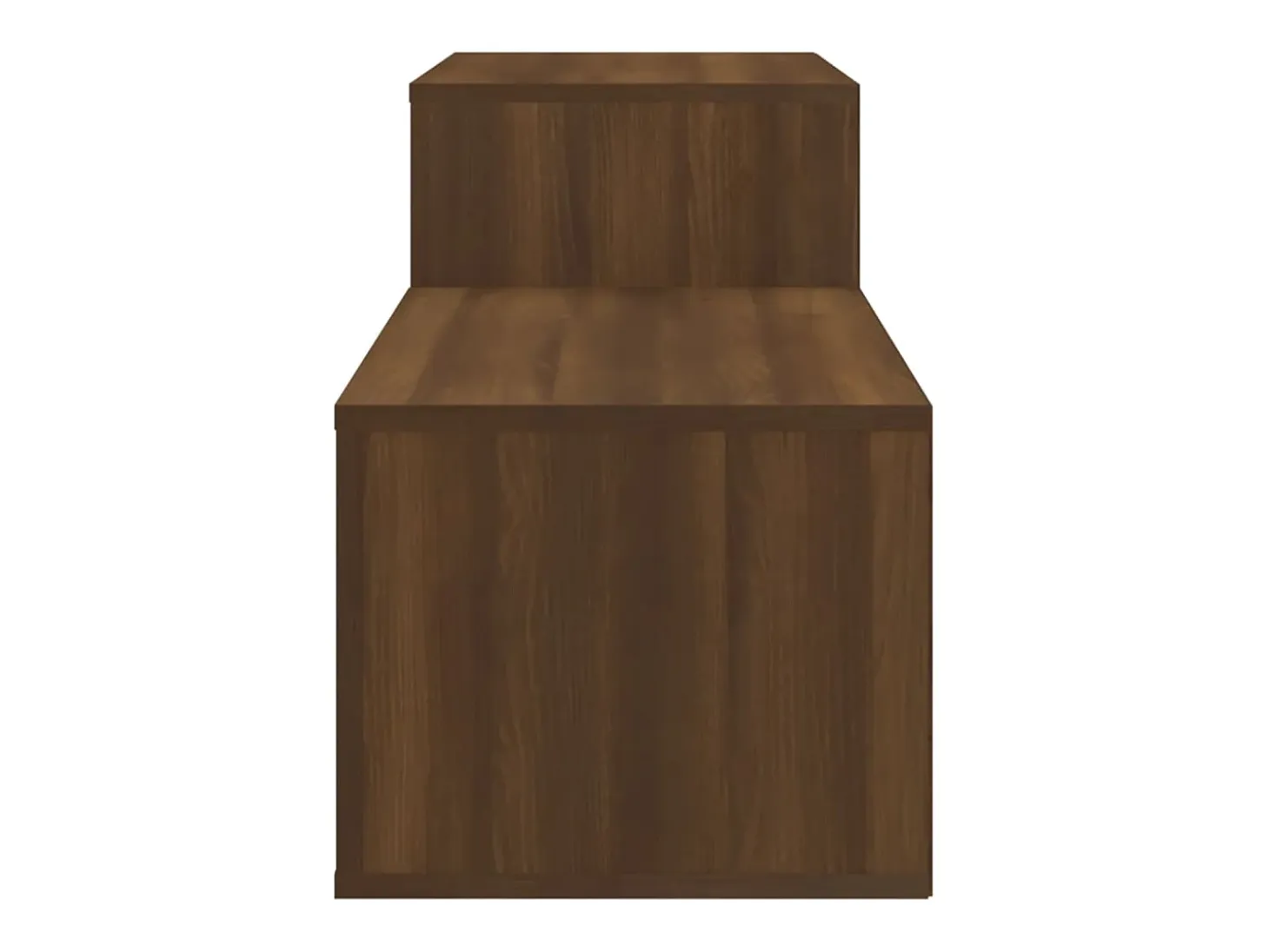 Zapatero Roble marrón 150x35x45cm Madera de ingeniería