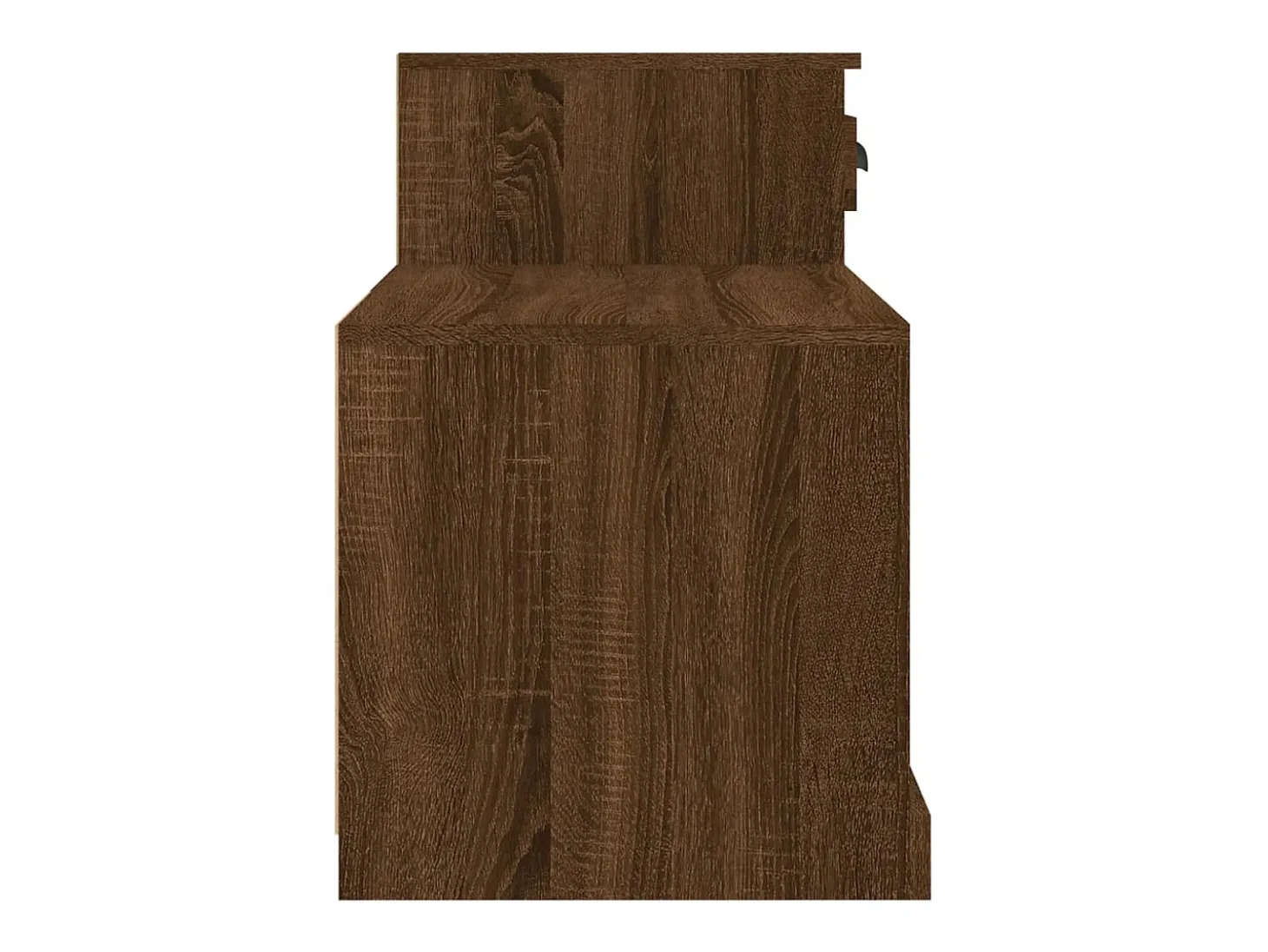 Zapatero roble marrón 100x42x60cm madera de ingeniería