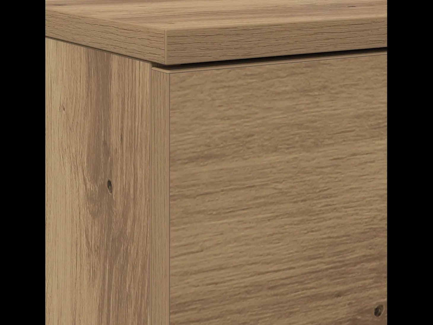 Zapatero Roble 100,5x28x100 cm Madera de ingeniería