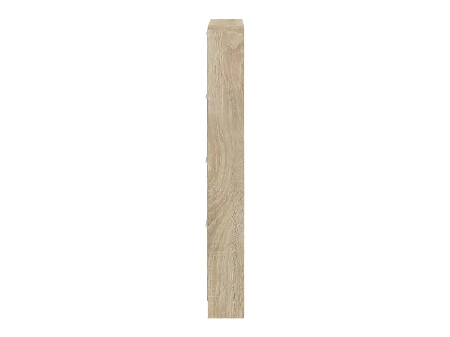 Zapatero Roble 59x17x150 cm Madera de ingeniería