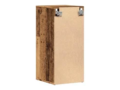 Zapatero Rustie con puerta + 5 compartimentos madera 70x32x35 cm