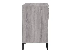 Zapatero Sonoma gris 70x36x60 cm madera de ingeniería