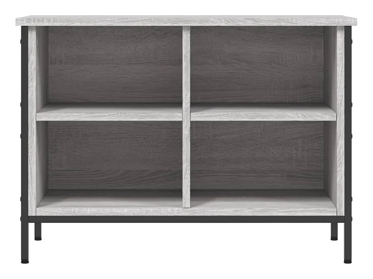Zapatero Sonoma gris 69x35x50 cm madera de ingeniería