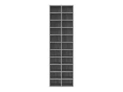 Zapatero Sonoma gris 54x34x183 cm Madera de ingeniería