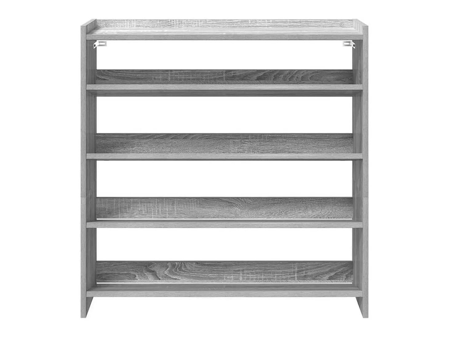 Zapatero Sonoma gris 80x25x81 cm madera de ingeniería