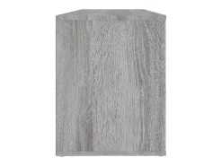 Zapatero Sonoma gris 100x35x45 cm madera de ingeniería