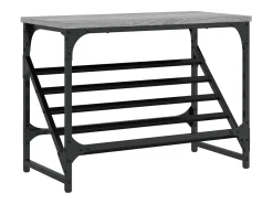 Zapatero Sonoma gris 60x30x45 cm madera de ingeniería