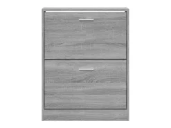 Zapatero Sonoma gris 59x17x81 cm Madera de ingeniería