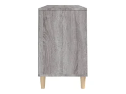 Zapatero Sonoma gris 102x36x60 cm Madera de ingeniería