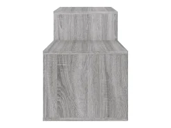 Zapatero Sonoma gris 150x35x45 cm Madera de ingeniería