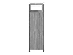 Zapatero Sonoma gris 60x34x112 cm Madera de ingeniería