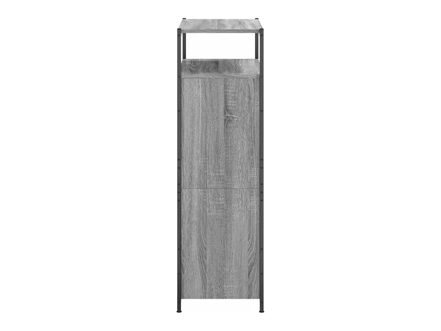Zapatero Sonoma gris 75x34x112 cm madera de ingeniería