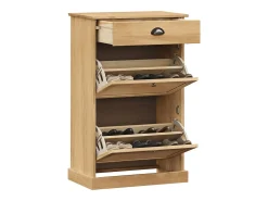 Zapatero VIGO madera maciza de pino 60x35x96 cm ES810961