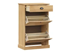 Zapatero VIGO madera maciza de pino 60x35x96 cm ES810961
