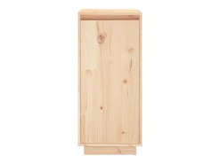Zapatero 35x35x80 cm Madera maciza de pino