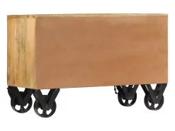 Zapatero 86x35x55 cm Madera maciza de mango