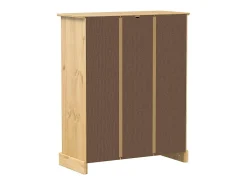 Zapatero 86x38,5x108 cm madera maciza de pino