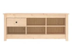Zapatero 110x38x45,5 cm Madera maciza de pino