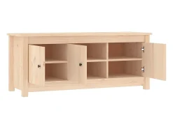 Zapatero 110x38x45,5 cm Madera maciza de pino