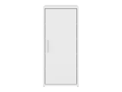 Zapateros 2 uds Blanco 32x35x70 cm Aglomerado