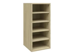 Zapateros de 2 piezas de madera de ingeniería de roble Sonoma