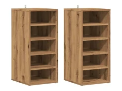 zapateros de madera de roble artesanales