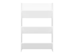 Zapateros de pared 2 uds Blanco 60x18x90 cm Aglomerado