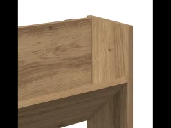 Zapateros de pared con balda Otros 2 piezas roble artesanal