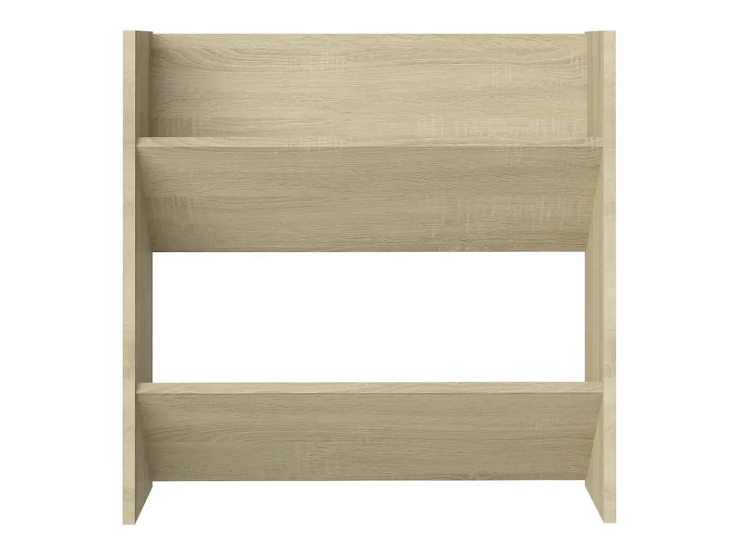Zapateros de pared de 2 piezas roble Sonoma 60x18x60 cm