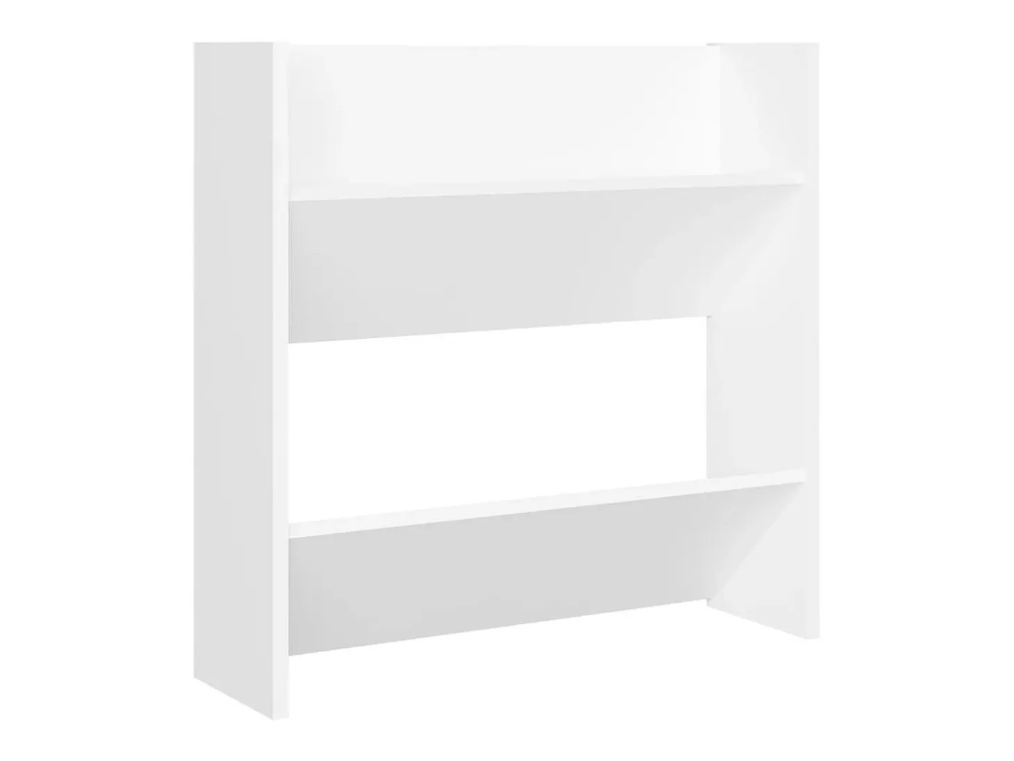 zapateros de pared de madera de ingeniería blanca
