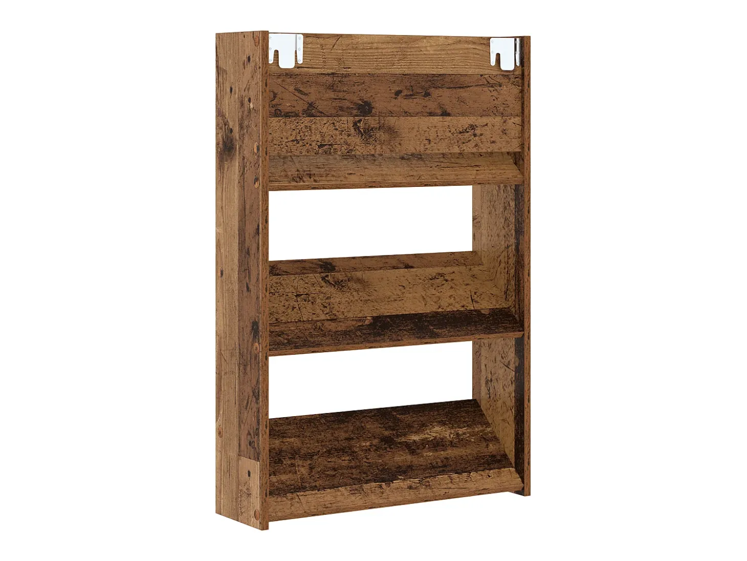 Zapateros de pared Madera vieja 60 x 18 x 60 cm