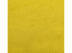 Zarina Sillón de terciopelo amarillo 62x79x79 cm