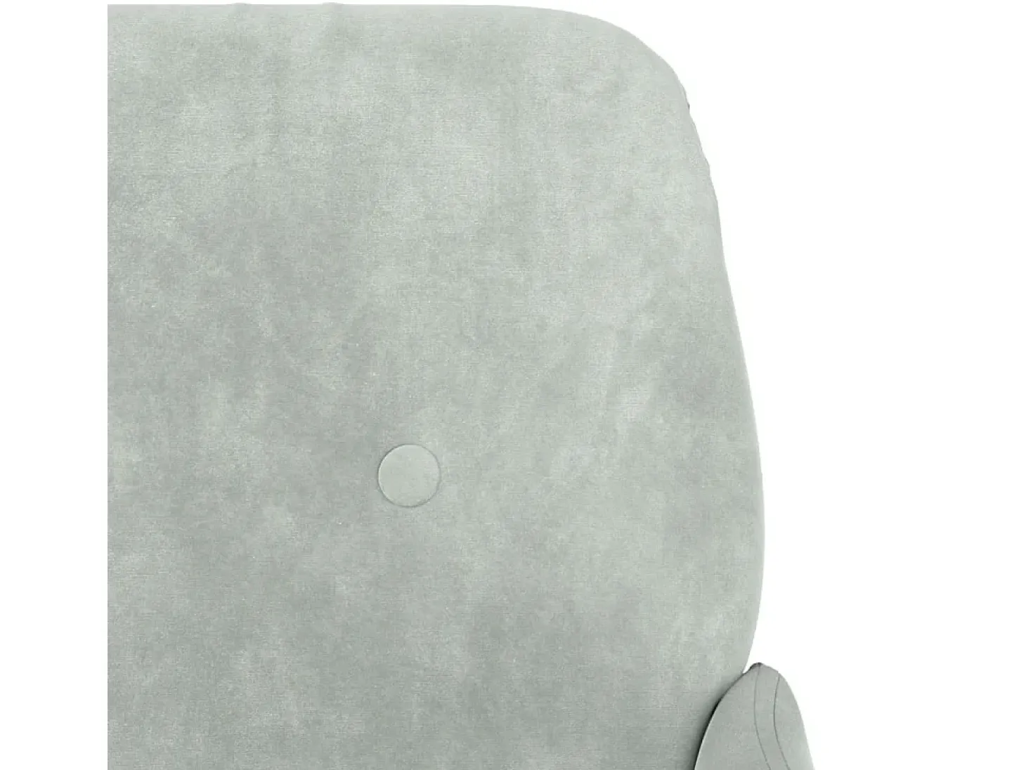 Zarina Sillón de terciopelo gris claro 62x79x79 cm