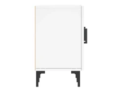 Zendra Mueble para TV madera de ingeniería blanco 150x30x50 cm