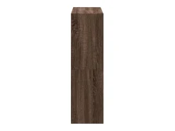 Zico Estantería madera de ingeniería marrón roble 102x32x108 cm