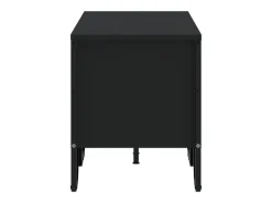 Zylar Mueble de TV madera de ingeniería negro 122x34x41 cm